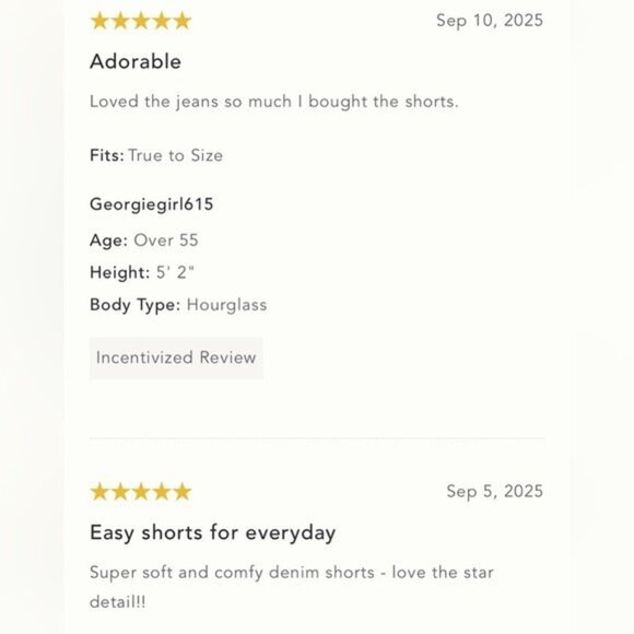 NWT Size S - Pilcro Star-Embellished Pull-On Jean Shorts (NWT US$118) - Picture 15 of 16